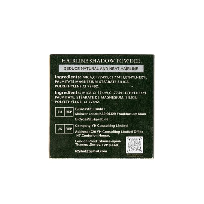 SOVONCARE Hairline Powder - Root Touch Up & Gray Hair Concealer for Men and Women, Instantly Covers Thinning Hair and Bald Spots, Natural-Looking Coverage Red