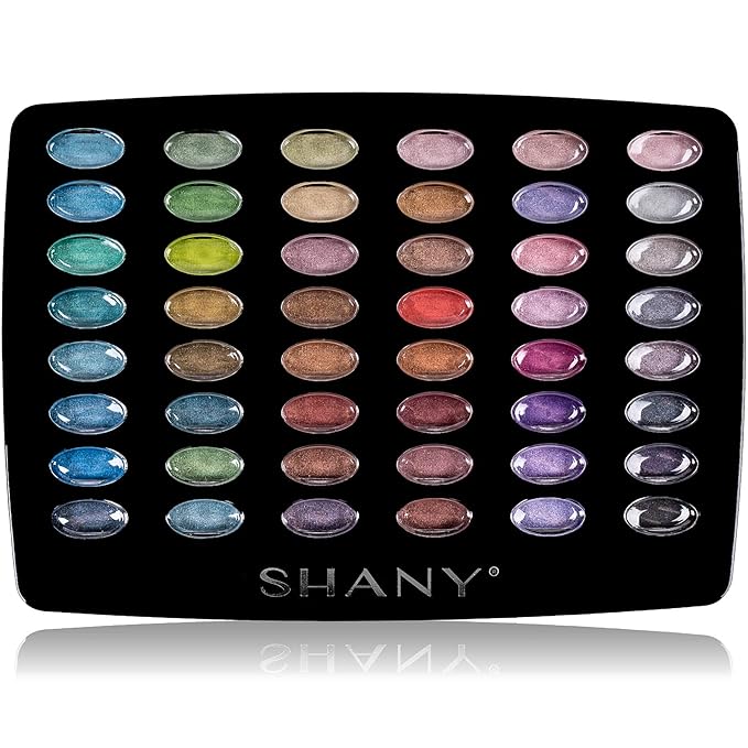 SHANY Glamour Girl Makeup Kit Eyeshadow Beauty Palette with Eye shadows, Blushes, Lipstick Lip-gloss, Make up Mirror, Cosmetics applicators, Premium Gift Packaging - Glamour