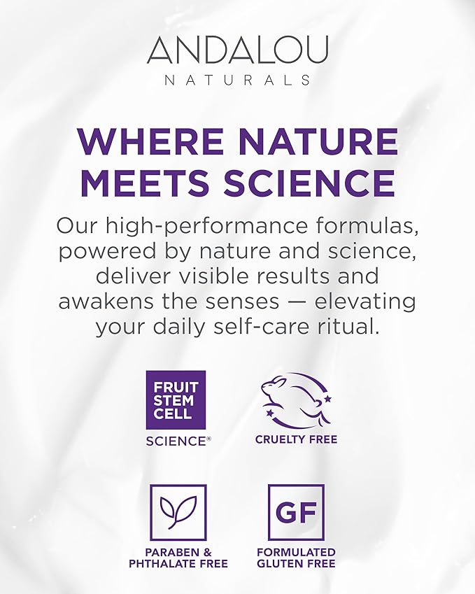 Andalou Naturals Age Defying Ultra Sheer Daily Defense Mineral Sunscreen SPF 30 | Face Lotion with Zinc Oxide | Lightweight Anti-Aging Sun Protection | 2.7 fl oz