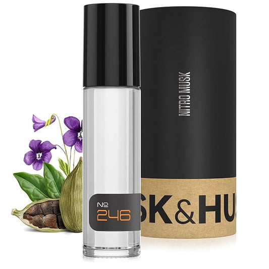 Musk and Hustle Premium Impression of Santal 33 | No. 246 | Men's Cologne | Warm, Woody, & Sensual | Superior Ingredients & Note Formula | Masterfully Blended in U.S.A.