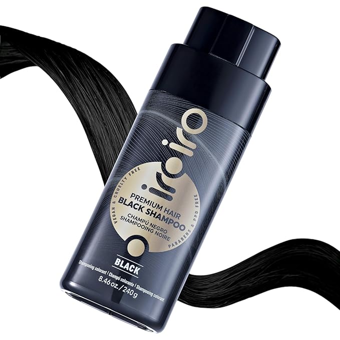 iroiro Premium Hair Black/Brown Shampoo (Black)