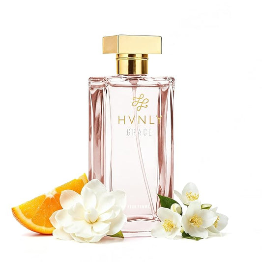 HVNLY Grace EDP | Perfume For Women | An Ideal Gift | Long Lasting Premium Floral Fragrance | Vanilla, Orange Blossom, Lily Of The Valley | Best For Office Wear, Casual Wear | 1.0 fl.oz