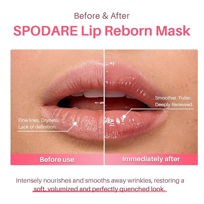 Blueberry Lip Mask Overnight, Dual-Color Lip Sleeping Mask for Reduce Fine Lines, Nourish and Hydrating Dry Cracked Skin with Vitamin C and Shea Butter -0.42 Fl Oz