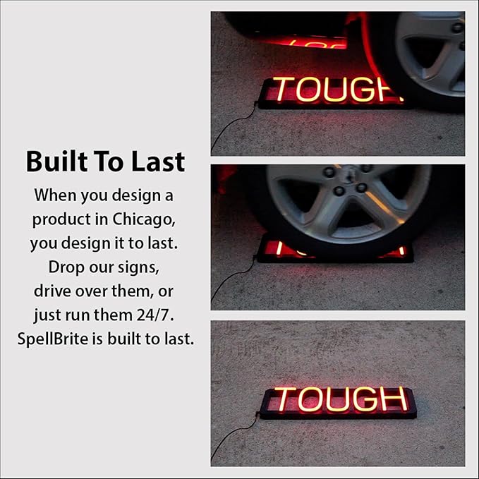 SpellBrite NAILS & SPA Sign | Nail Salon-Related Sign with Neon Look, Green LED Light Source | 19.6" x 15.0"