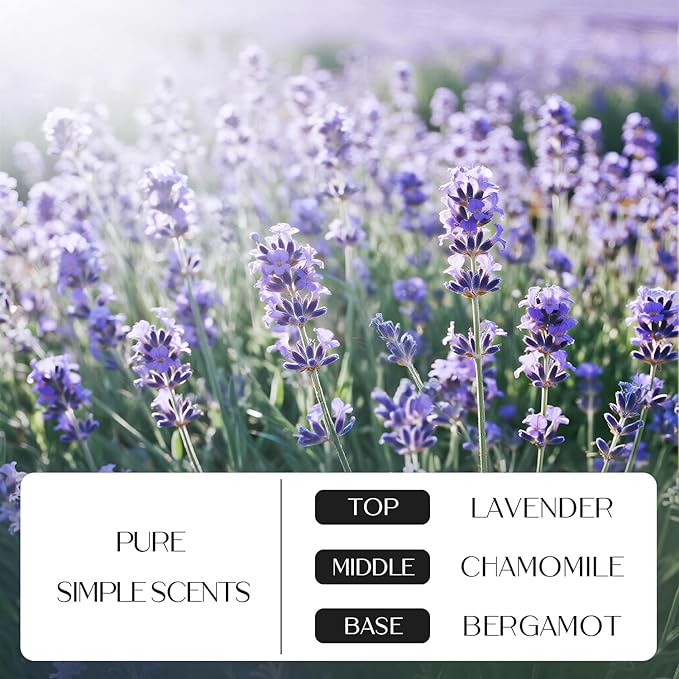 NORVENCE Scented Candles Gift Set, Stress Relief Candles for Home, Premium Soy Candle Set, Candles for Women and Men, Birthday & Christmas Gifts (Black & White, 7 oz)