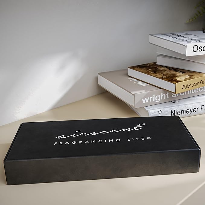 AirScent Hotel Diffuser Oil Gift Set - Inspired by The Most Popular 5-Star Hotel Scents - 10 mL, 0.34 fl oz Fragrance Oil Set - My Way, The Beach Villas and Other Luxury Hotel Scents