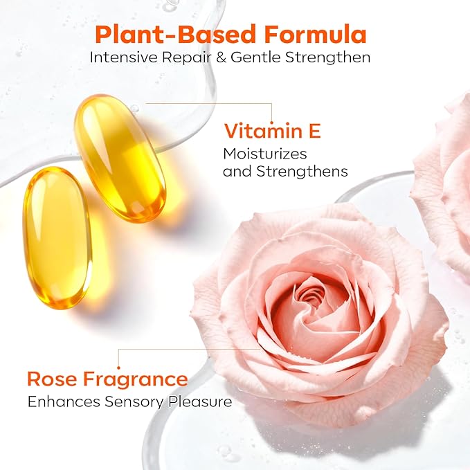 modelones Nail Strengthener and Growth Clear Nail Polish Scented Nail Repair for Damaged Nails Hardener Extra Strong and Growth for Women Nail Care Natural Concealer Foundation 15 Ml 0.5 Fl Oz