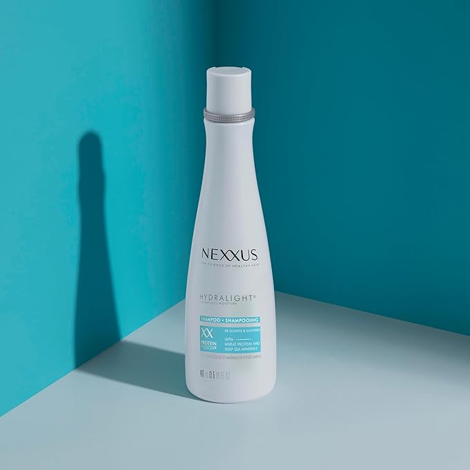 Nexxus Hydra-Light Weightless Moisture Shampoo Replenishing Shampoo for Oily Hair Silicone free 13.5 oz