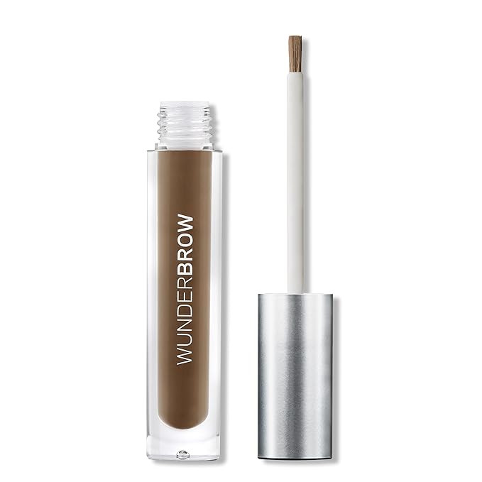 WUNDERBROW Eyebrow Gel, Waterproof, Smudgeproof, Long Lasting, Shade: Black/Brown, Vegan and Cruelty-Free