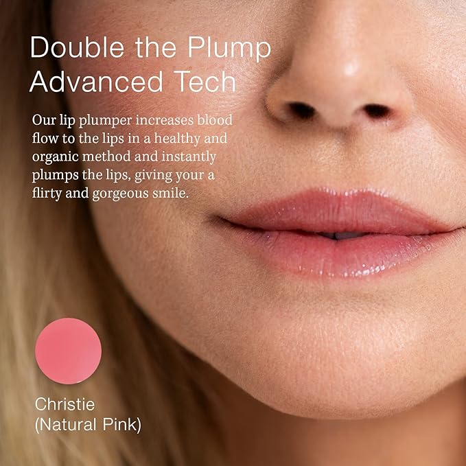 SBLA Beauty - Double The Plump - Lip Plump & Sculpt 11 Fl Oz / 325ml - Lip Plumper - Fuller & Firmer Lips, With Hyaluronic Acids & Peptides - Instantly Plumps, Enhances Hydrates, Reduces Fine Lines