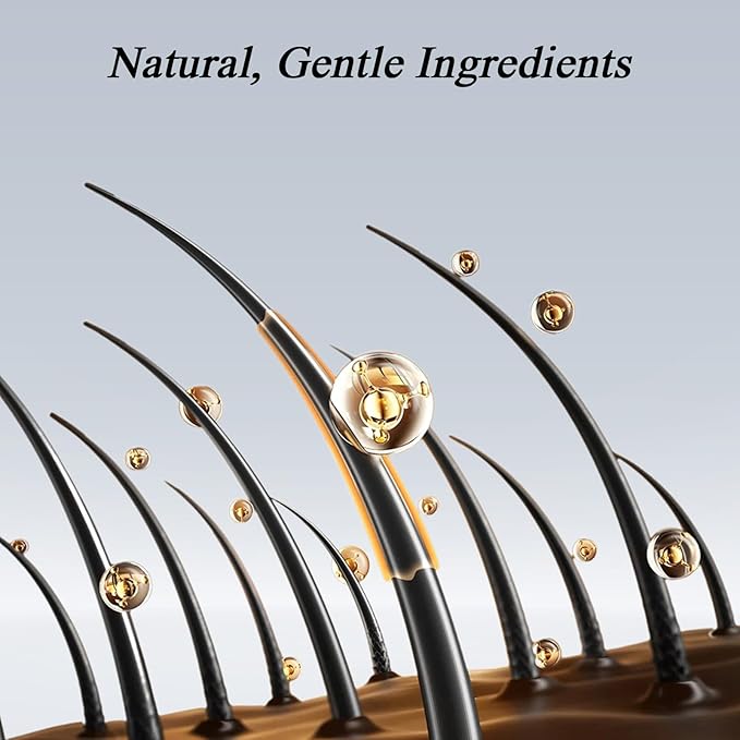 Hair Touch-Up Stick, Instant Gray Hair Cover Stick, Built-In Comb for Seamless Blending, Cream Concealer, Quick Temporary Cover