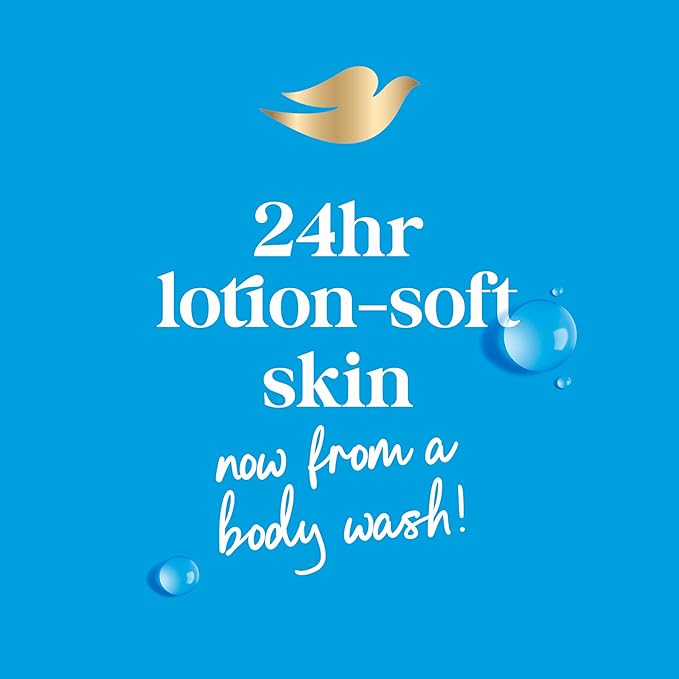 Dove Body Wash with Pump Gentle Exfoliate with Sea Minerals For 24hr Lotion-Soft Skin Moisturizing Skin Cleanser with No Sulfates No Parabens 30.6 oz