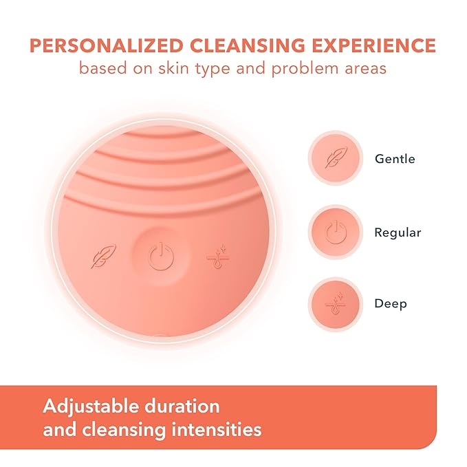 FOREO LUNA 4 Face Cleansing Brush - Anti Aging - Enhances Absorption of Facial Skin Care Products - Simple Skin Care Tools - Balanced Skin