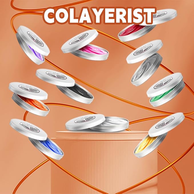 Orange Hair Color Wax, Temporary Washable Hair Color Dye for Kids, Temporary Dye Wax Natural Hairstyle Cream Hair Pomades for Women & Men Party Cosplay Halloween