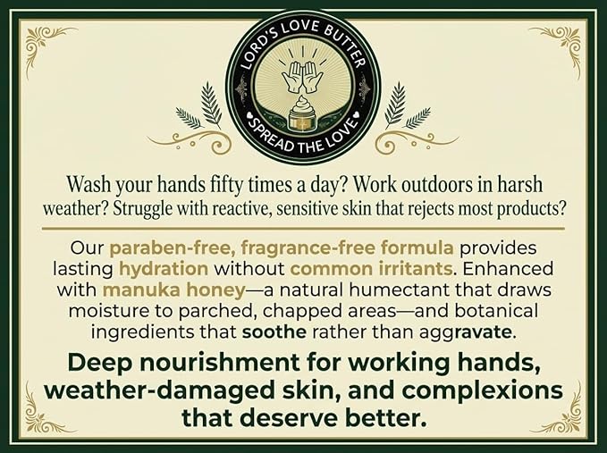 Whipped Beef Tallow Balm - 2.4 oz Jar, Grass-Fed, Chemical-Free, Organic, Non-GMO, with Manuka Honey, Beeswax & Propolis for Skin Nourishment