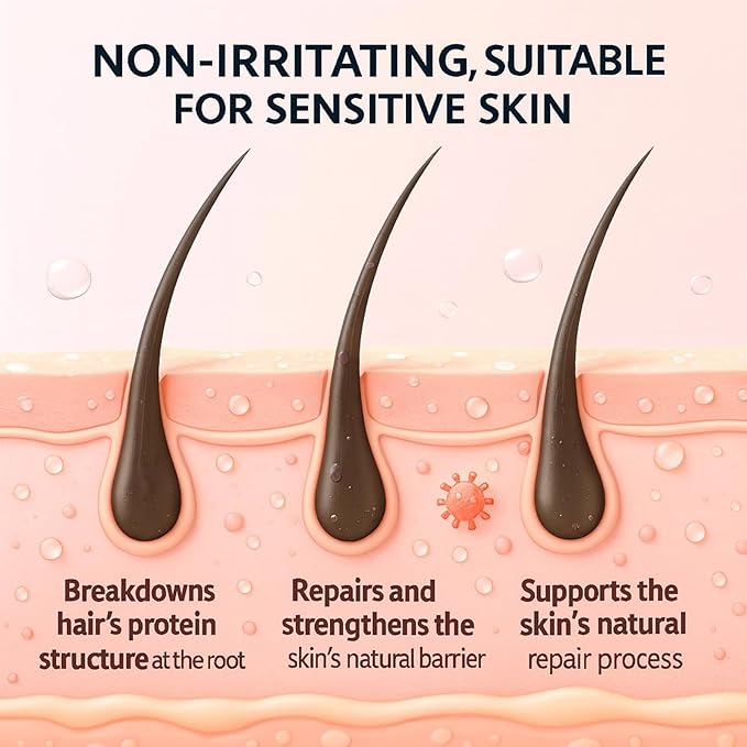 Bare Basics Hair Removal Cream, No Shave Hair Remover for Women, Works in 5 Minutes for Sensitive Skin, Gentle Formula with Vitamin E & Vitamin B5, Moisturizer and Nurtures Skin, 150ML/5.29FL OZ (2)