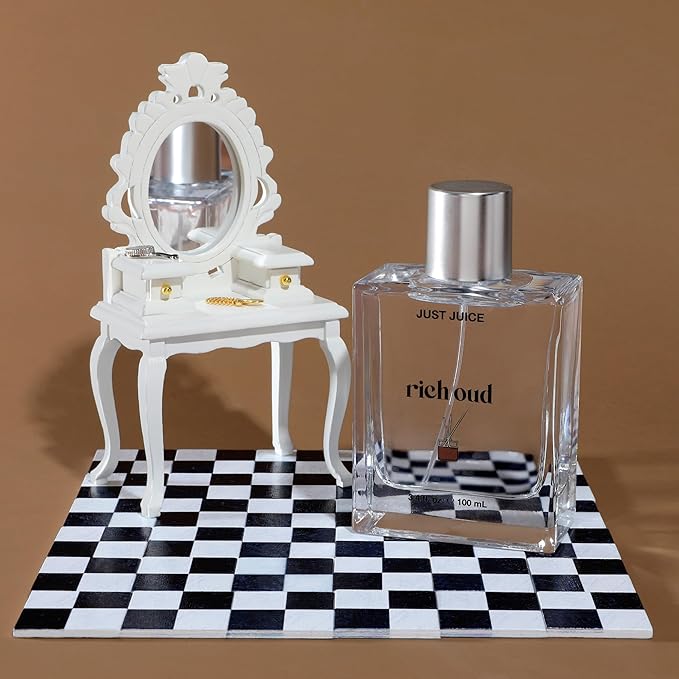 Just Juice Rich Oud - Oud Perfume for Women and Men - Bergamot, Saffron, and Amber Perfume - Rich and Woody Scent - 3.4 oz