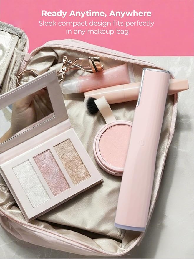 Electric Dermaplane Razor for Women Face – 2-Speed Sonic Hair Removal Tool, USB-C Rechargeable Razors for Women, Safe Anti Peach Fuzz & Dead Skin Remover with 5 Replaceable Heads