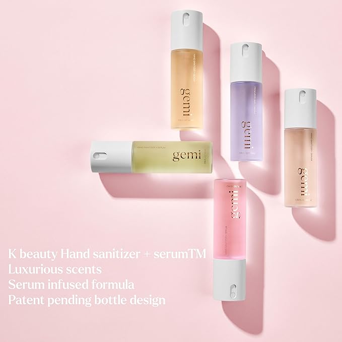 Hand Sanitizer + Serum™ | Eden | Hydrating K-Beauty Formula with Centella, Vitamin B5 & Green Tea | Kills 99.9% of Germs | Fresh Scent with Lavender, Geranium & White Musk | 650 Sprays