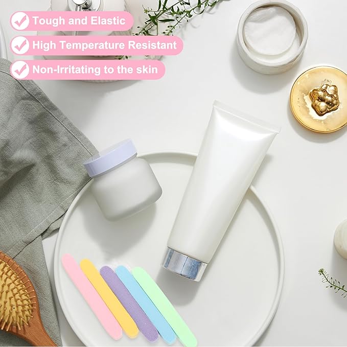 uxcell 120 Count Compressed Facial Sponges Round Face Cleansing Sponges Pads for Daily Skincare Routines at Home, Kitchen(White, Pink)