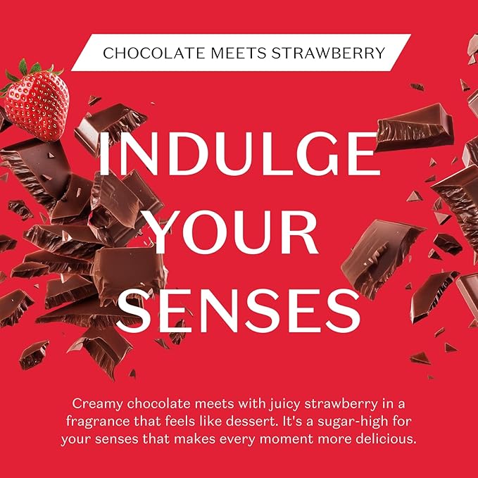 O Boticário Egeo Choc High Eau de Toilette, Sweet Chocolate & Tart Strawberry Gourmand Unisex Perfume, 3 Ounce (90ml)