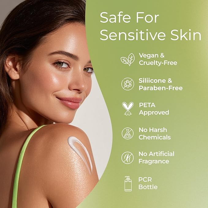 Tree to Tub Cocoa Butter Lotion for Sensitive Skin - Moisturizing Shea Butter Lotion for Extremely Dry Skin for Women & Men - Lemongrass & Coconut Body Cream w/Organic Aloe Vera, Colloidal Oatmeal