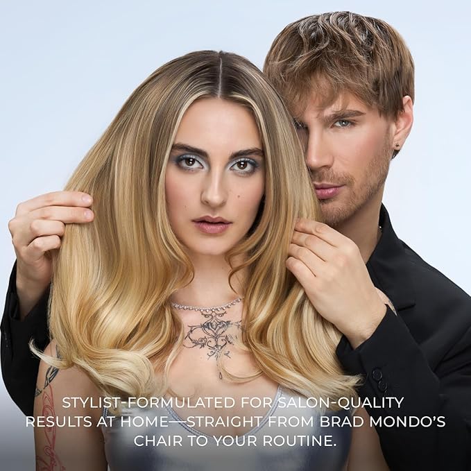 XMONDO Hair Super Gloss Intensive Glossing Treatment | Infused with Bond Booster Technology to Boost Shine & Hyaluronic Acid for Nourishment, Revitalization & Repair, Vegan Formula, 8 Fl Oz 1-Pack