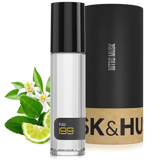 Neroli Sauvage Premium Impression by Musk & Hustle | No. 199 | Men's Cologne | Citrus, Fresh Spicy, & Aromatic | Superior Ingredients & Note Formula | Masterfully Blended in U.S.A.