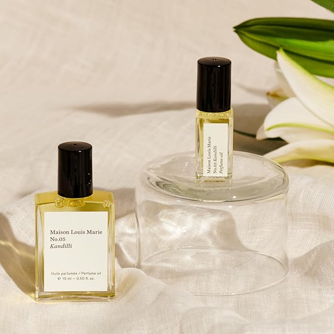 Maison Louis Marie - No.05 Kandilli Natural Roll-On Perfume Oil | Luxury Clean Beauty + Non-Toxic Fragrance (0.5 fl oz | 15 ml)