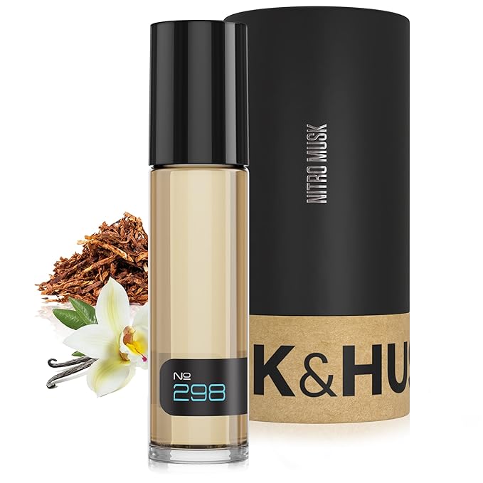 Musk & Hustle Tobacco Vanille Premium Impression No. 298 | Highest Grade Ingredients & Most Complex Fromula | 10ml Pure Oil | Blended In-House in U.S.A.