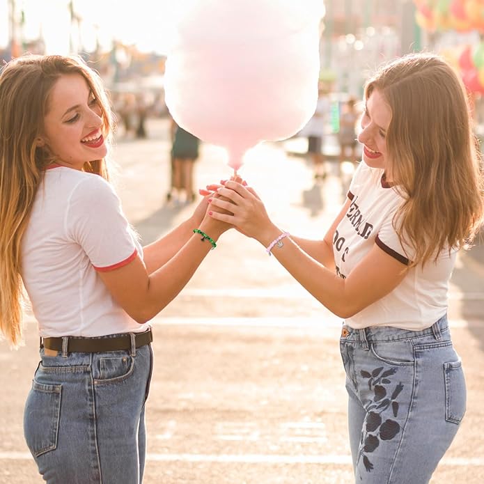 Magical Friendship Bracelets - Enchanting Gifts for Moms, Friends, and Teachers - Crown & Witch Hat Bracelets
