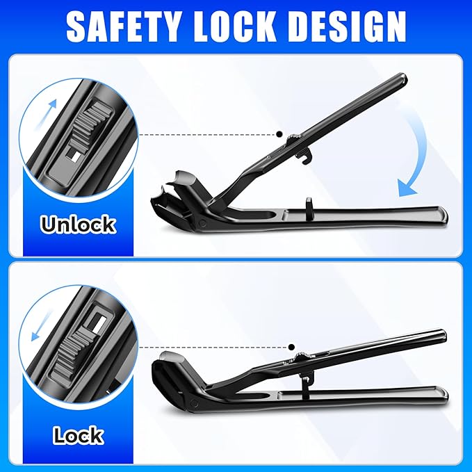 Toenail Clippers for Seniors for Thick Toenails, Heavy Duty Angled Nail Clippers for Seniors with Catcher, Large Toe Nail Clipper Fingernail Cutter for Men with Wide Opening Gifts for Men Dad Him