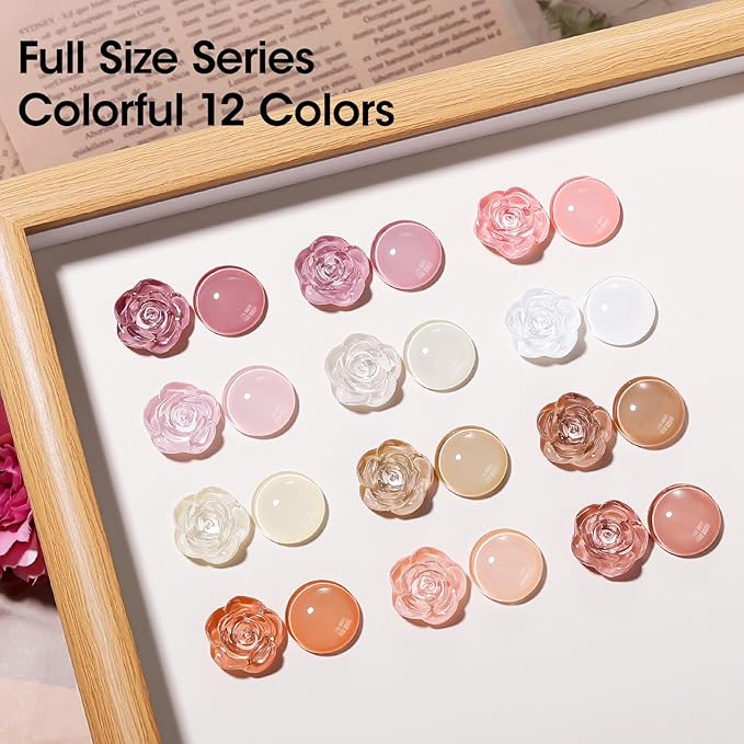 GELLEN Nail Polish Set, French Tip Manicure Nude White Regular Nail Polish Quick Air Dry Bright 12 Colors Set for Women Fingernail Toe Nails Salon Home, Non UV Gel, Hema Free, Non-toxic, Long Lasting