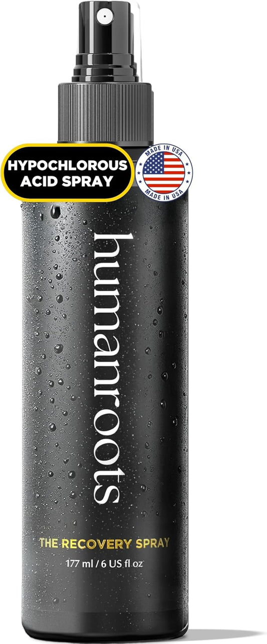 Hypochlorous Acid Spray for Face – Face Mist Toner with Electrolyzed Water (6oz), Lightweight Hydrating Recovery Spray for All Skin Types – Non-Comedogenic Formula, No Added Fragrances