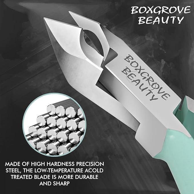 Professional Cuticle Cutter & Pusher Trimmer Manicure Tools with Double Spring – Perfect Nail Care Tool for Manicure & Pedicure Beauty at Home/Spa/Saloon