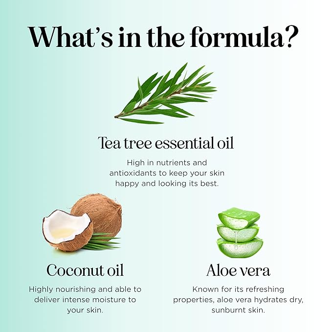 After Sun Lotion with Aloe Vera - Ultra Cooling Aloe Vera for Sunburn Hydration with Cocoa Butter & Rosehip Oil - Hydrating Aloe Lotion After Sun Moisturizer for Dry Skin with Hyaluronic Acid