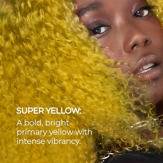 XMONDO Color Super Yellow Depositing Mask & Semi-Permanent Yellow Dye | Infused with Bond Booster Technology & Hyaluronic Acid for Nourishment, Revitalization & Repair, Vegan Formula, 8 Fl Oz 1-Pack