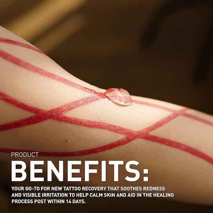 Tattoo Aftercare Soothing Gel & Moisturizer + Refresh Body Wash Bundle