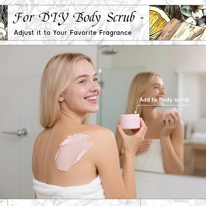 HIQILI Frost Bloom Fragrance Oil, Ocean & Lily of The Valley Scents, for Diffusers, Candles, Soap, Perfume & Hair Mist Making, Long Lasting - 1 Fl Oz