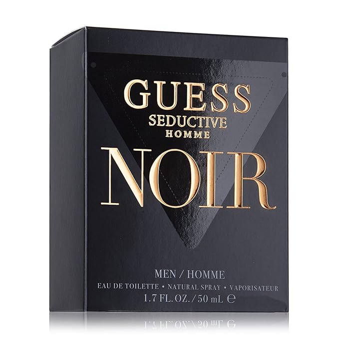 GUESS Seductive Noir for Men Eau de Toilette, 1.7 Fl Oz
