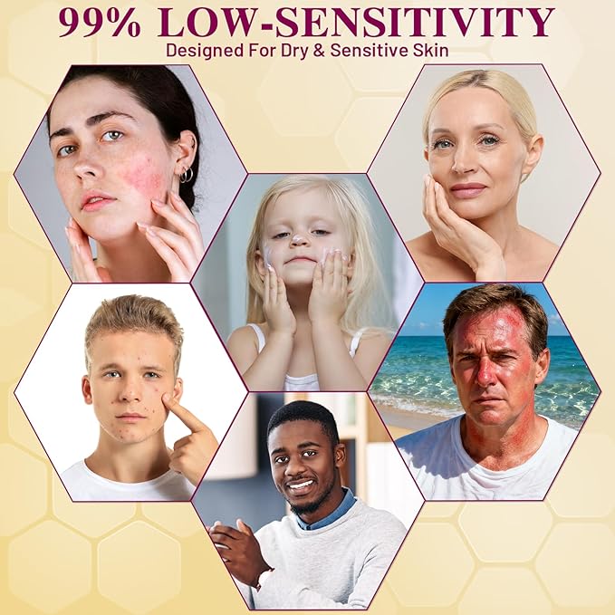 Organic Beef Tallow Honey Balm, Handmade Moisturizer Beef Tallow for Face and Body, Grass Fed Beef Tallow for Dry Skin, Pure Natural Cream with Lavender Scented, 2.1oz