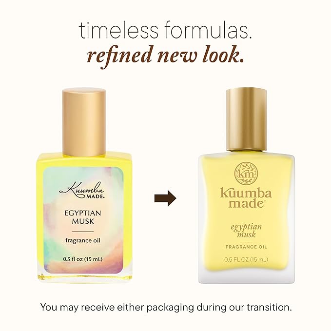 Kuumba Made Egyptian Musk Fragrance Oil 0.5 fl oz (15ml) | Alcohol Free