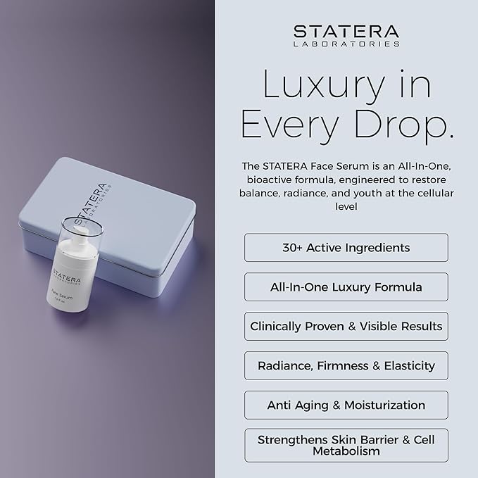 Face Serum - All-In-One Elixir of Skin Youth, Helps Improve Skin Tone, Hydration, Firmness, Elasticity and Skin Health while Reducing Wrinkles (1.0 fl. oz.)