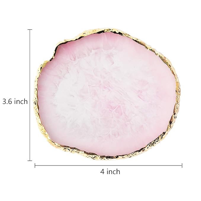 8 Pieces Designs Brushes for Nail Art Resin Palette Gel Design Nail Art Dotting Tools Nail Gel Painting Brush Mixing Palette Nail Art Equipment