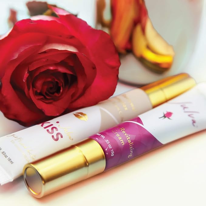 Kiss Lip Duo by Dr. Anna Cabeca – Moisturizing Cream + Lip Renewal Complex Set for Daily Skin Hydration