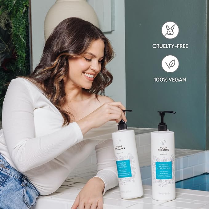 No Nothing Fragrance-Free Moisturizing Shampoo - Hypoallergenic, Unscented, Hydrating for Sensitive Scalp and Skin - Jumbo Size 33.8 fl oz