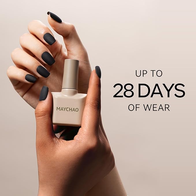 MAYCHAO 15ML Gel Nail Polish 1Pc Pink Gel Polish Soak Off UV LED Nail Lamp Curing Nail Polish for Nail Art Manicure Salon DIY at Home, 0.5 OZ