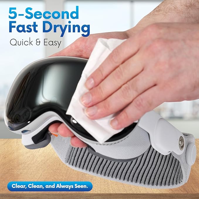 Lens Wipes for Eyeglasses - Pre-moistened Eyeglass Lens Cleaning Wipes - 600 Lens Wipes Individually Wrapped Sracth-Free Streak-Free Eye Glasses Wipes Lens Cleaner for Sunglass & Camera Lens