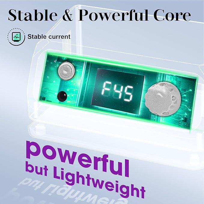 Professional Nail Drill 45000RPM Drill Nail Electric Nail File with Sanding Bands and Nail Drill Bits for Acrylic, Gel Nail Manicure & Pedicure, Gray