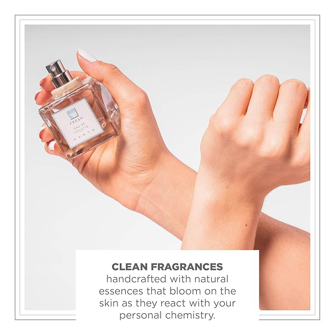 Zents Eau de Parfum (Fresh) for Women & Men | Long-Lasting Clean Fragrance with Linden Blossom, Cucumber & Lemon | Crisp & Refreshing Scent | 1.69 oz
